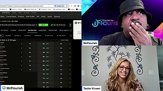 50-Minute Superbowl Sunday Mrflourish Podcast Stream Live with Co-host Taylor Vixxen