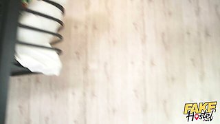 Fake Hostel featuring Steve Q and Sofia Lee's big tits clip