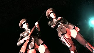 Hot Brunette BDSM and Awesome 69 Oral Fuck by