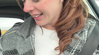 Trying Not to Cum Too Loud While I Pump My Gas