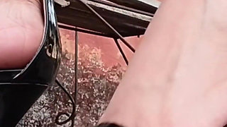 A Giant Woman Plays with Tiny Lovers and Rubs Them All Over Her Body-her Ass and Her Hairy Pussy
