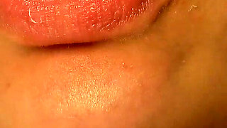 Stepsister Chews Gum and Blows Bubble Gum and Shows Her Big Tits While Playing with Her Gum and Big Tits