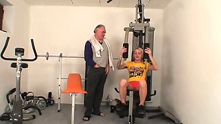 Crazy Blonde Teen Adele Sunshine Loves Getting Fucked Hard By Old Men - Cumshot on Young Pussy