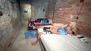 It was in the favela that I met my stepson.