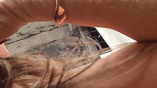 Video Game with the Hot MILF and Then I Fucked Her at the Window