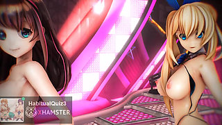 mmd r18 sex dance ahegao 3d hentai Kizuna AI & Mirai Akari Conqueror and fuck hard gangbang big ass sexy seductive