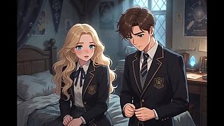Magic School Rejects Virgin - Roommate Casts Spell To Get Her Naked
