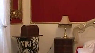 Humiliate whips the two slave