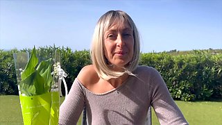 Lena De A French MILF Beauty Celebrates Milestone On