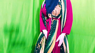 Desi Pakistani hijabi woman