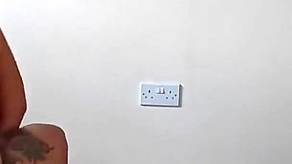 BBW Destroys Bookcase with Her Huge Ass