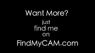 Latina Plays with Dildo on Webcam