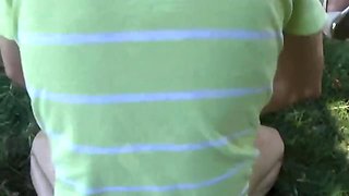 This Italian Girl Like Taking A Good Cock At The Park