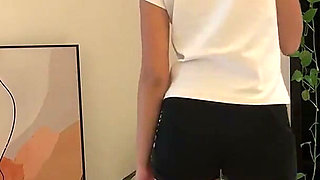 Sniff Mia Pixie's Stinky G String After a Hard Workout