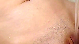 Petite Slut Clit Orgasm From Bathtub