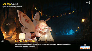 Isekai: Waifu Overlord Gameplay Part 11 - Elira Noctilum H-scene: a Sexual Therapy Visit