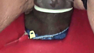Married Fucking Stranger in Gloryhole in Front of Cuckold!