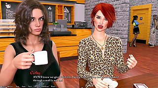 Being a Dik 9 - Sage Gets a Massive Cock Deep Down Her Throat and Getting Some Fun with Busty MILF