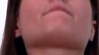 Young cute teen with big tits just fucked hard after casting