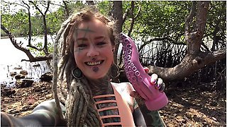 Beach Tattooed Naked Bitch Public Anal Big Toys, Solo Gape, Motorbike Ride With Lily Lu