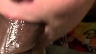 Katt Staxxx & Ahanu Reed Suck the Cum Out of Him Before Serving Him Food!!