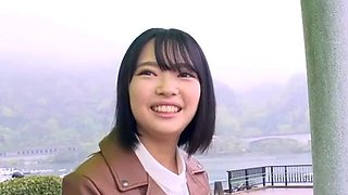 Extreme close up of Japanese teen masturbating Uncensored