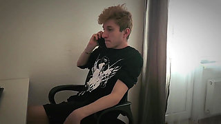 I Invited My Stepbrother to Come Fix the Computer and Fucked Him in the Mouth as Payment