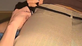 Stepson Brings His Girlfriend Home and It Turns Into a Deepthroat Orgy (short)