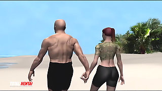 Pleasure Island - 3D Animated Sex in a Tiki Hut