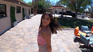 Mickey Violet Lets Brother's Best Friend Fill Her Fuck Hole With Cum
