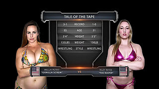 Riley Reyes Vs Bella Rossi Female Wrestling