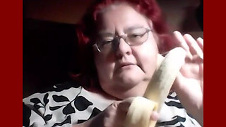 Naughty Banana Eater Nurse Vicki