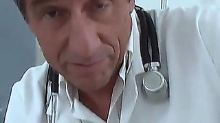 Perverted sex games in the doctor's office