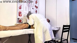 Nurse Exam Turns Naughty When Patient Gets Hard - Jennifer Pimenta Uncensored Medical Fetish