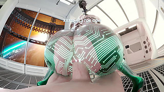 Eve's Ass Is Blasted in POV Until Cream Overflows in This 3D Parody