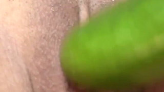 Play Clit by Cucumber Horny Time