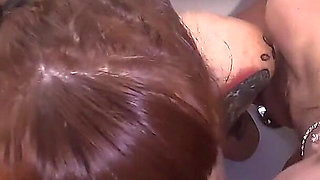 Double Piss Blowjob with My Bestfriend and Boyfriend