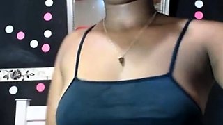 Black Amateur With Saggy Breasts