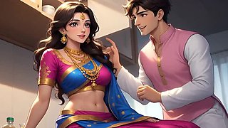 Desi Bhabhi Teaches Devar Doggy Style in Bathroom - Hindi Audio 4k