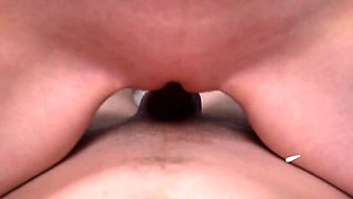 Massaging Her Cameltoe Pussy Until She Cums Hard