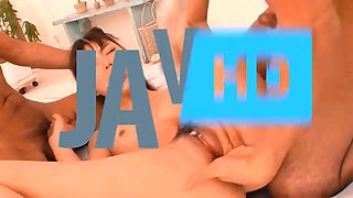 Kinky Japanese fantasy fuck with Chie Aoi ends messy creampie surprise