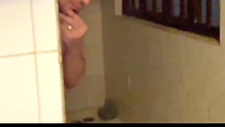 Stepmom in the Kitchen Is Watched Suddenly Saw Her Stepson's Cock and...
