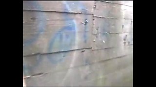Amateur Teen Rides and Sucks Cock in Public