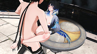 Wuthering Waves - Yangyang and Rover Intimate Sex Scene - 3D Hentai Animation
