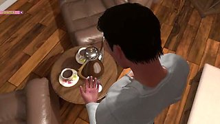 JQK Hentaitube - 3D Hentai Animation Sex Clip With Big Tits Asian MILF