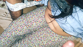 Indian Wife Threesome with Friend on First time.