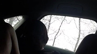 MILF Squirt Outdoor at Public Parking