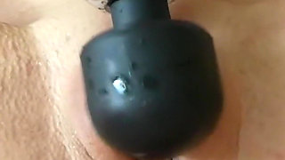 MILF Stella Masturbates with Magic Wand and Has an Extreme Squirting Orgasm