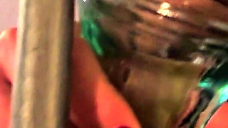 Lady Medea Hard Pee Lesson for Caged Toilet Slave on the Bondage Chair