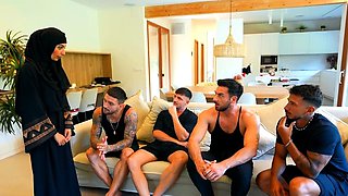 Gangbang With A Married Arab Woman
